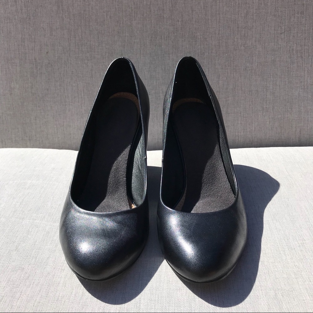 ALDO Black Leather Pumps